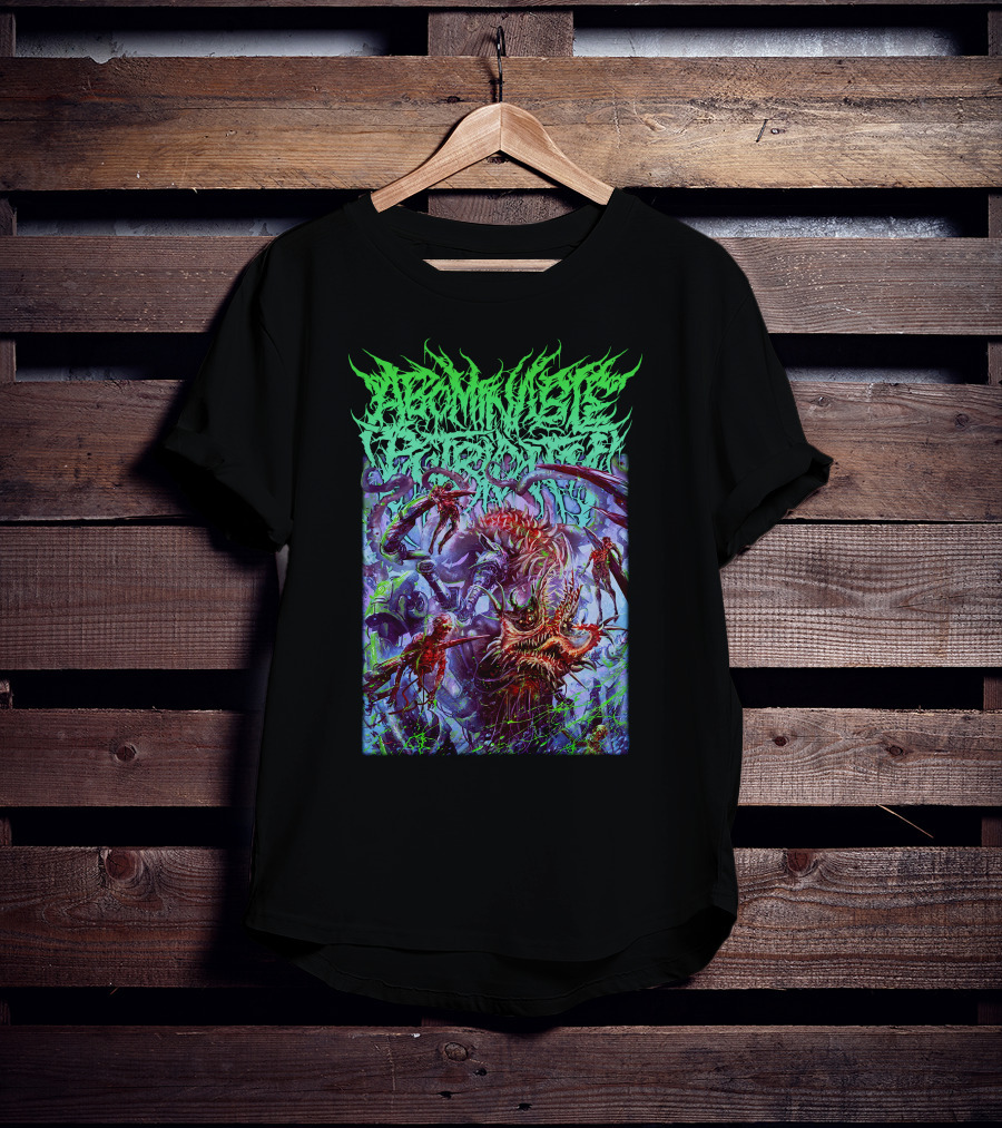 Grotesque Cybernetic Optimization Morbidly Unique Bio-Mechanical Horror Creature T-Shirt