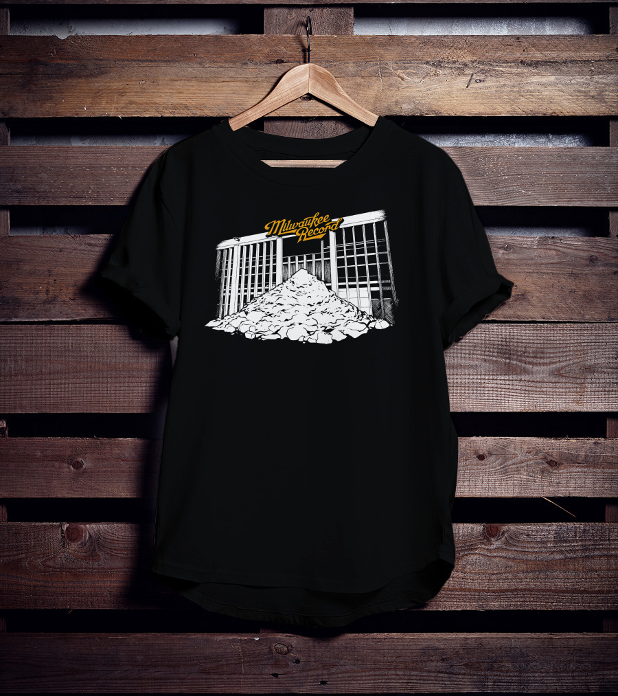 Milwaukee Record Snow Pile T-Shirt