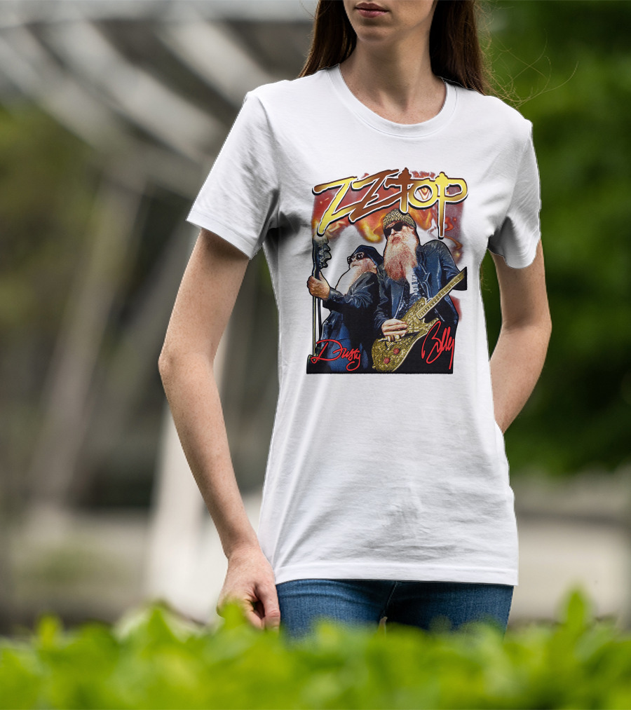 ZZ Top Live Since 1969 Vintage Dusty Billy T-Shirt