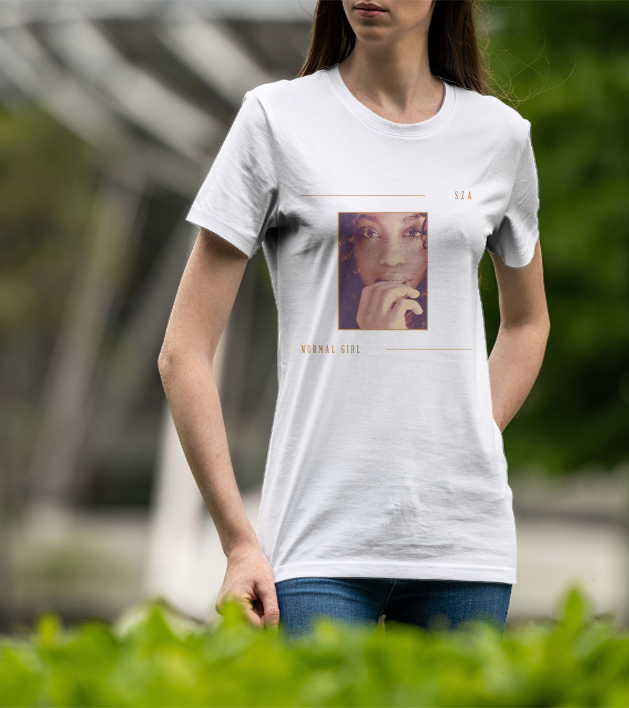 SZA Normal Girl American Vintage T-Shirt