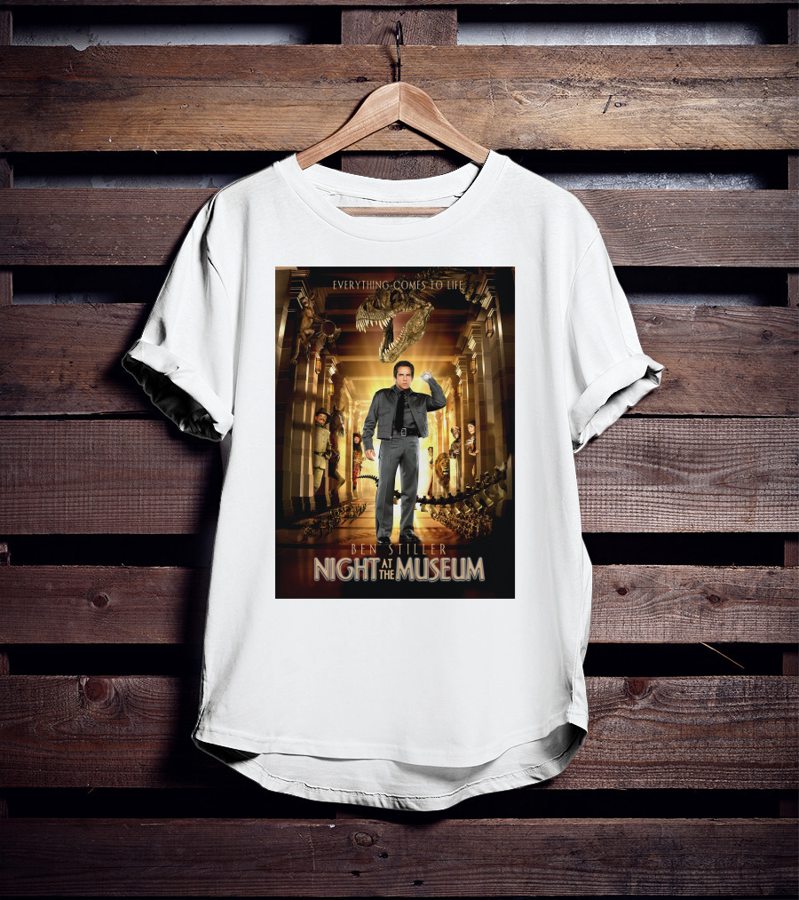 Night At The Museum Everything Comes To Life Ben Stiller T-Shirt
