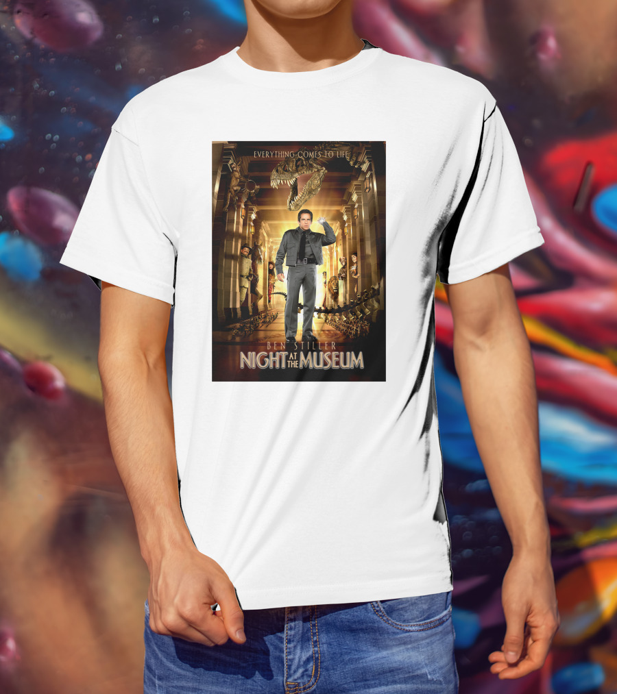 Night At The Museum Everything Comes To Life Ben Stiller T-Shirt