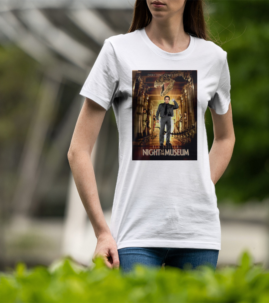 Night At The Museum Everything Comes To Life Ben Stiller T-Shirt