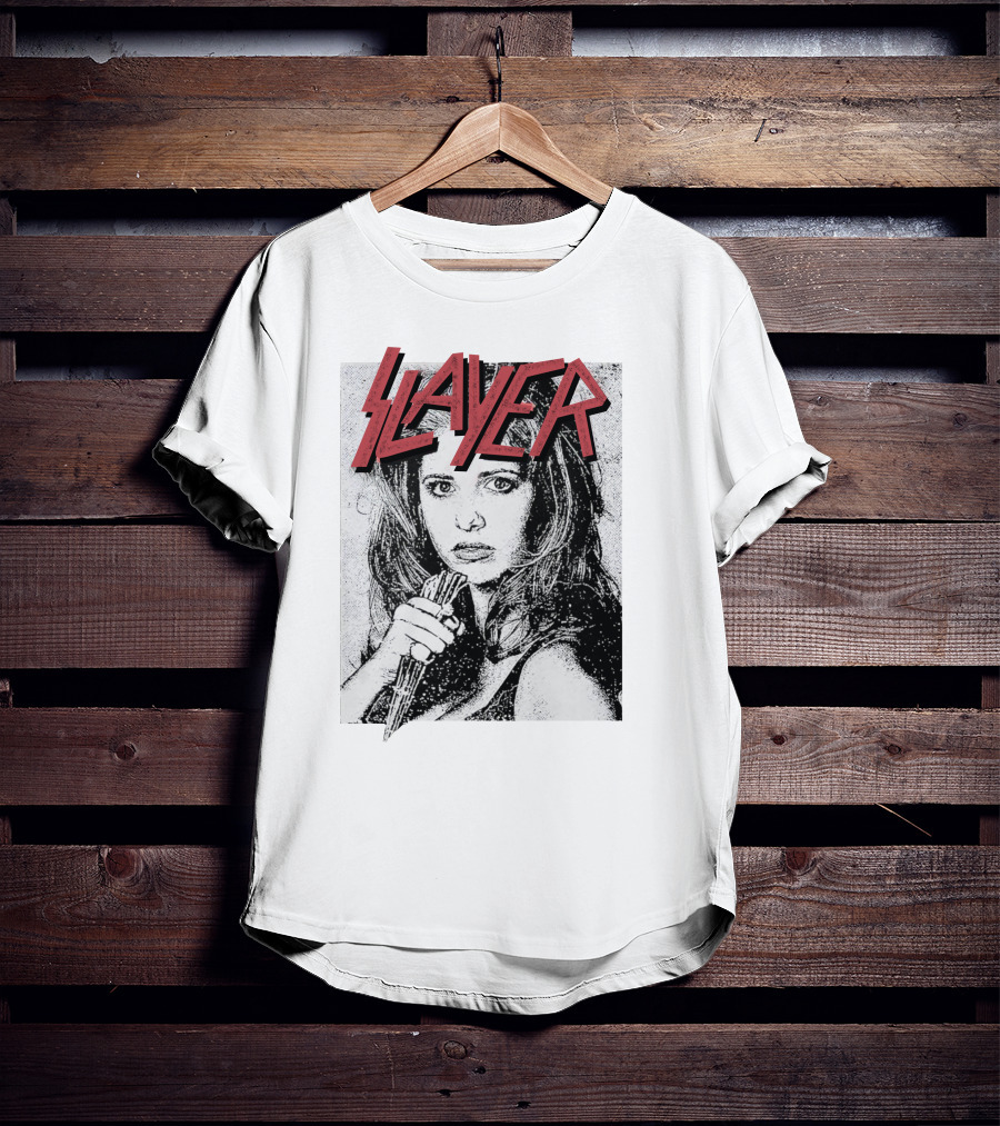 Buffy Slayer Vampire Cross T-Shirt