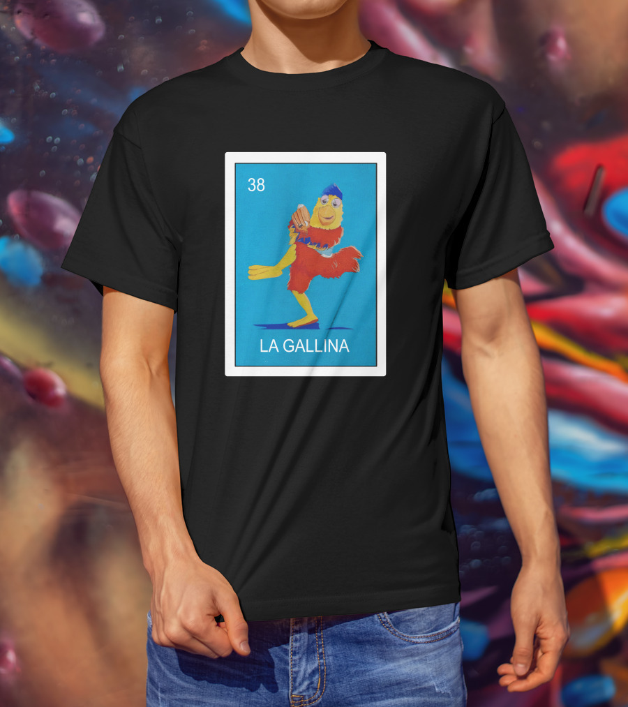 San Diego Chicken La Gallina 38 Baseball Character Merchandise T-Shirt