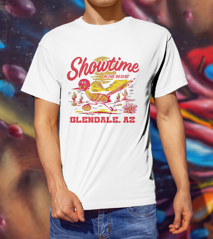 Showtime In The Desert Kansas City Chiefs Glendale AZ Merch T-Shirt