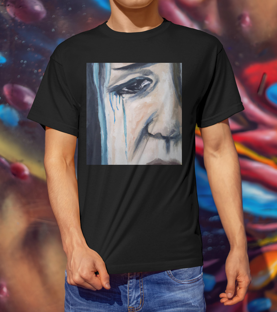 Sorrow Face Tears T-Shirt