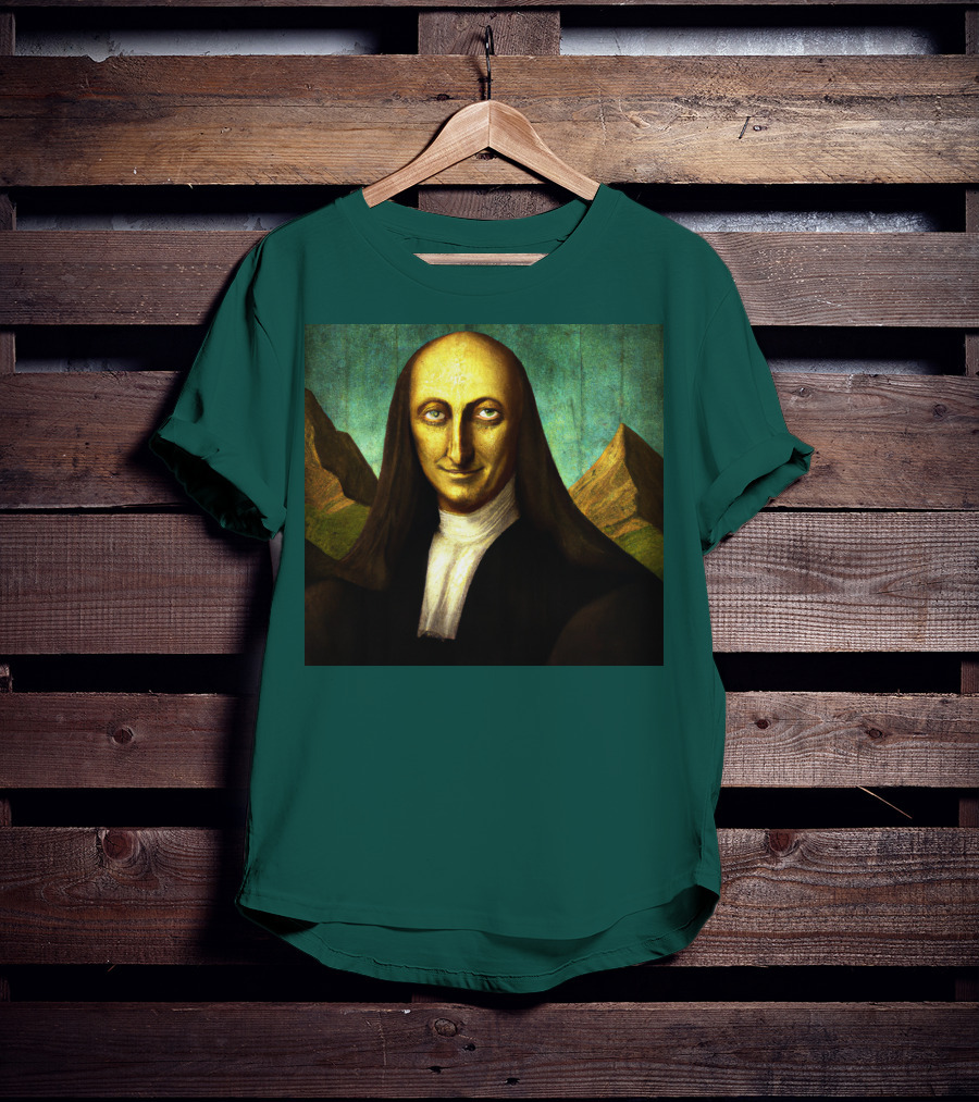 Sphinx Mona Lisa Hybrid Mysterious Smile T-Shirt