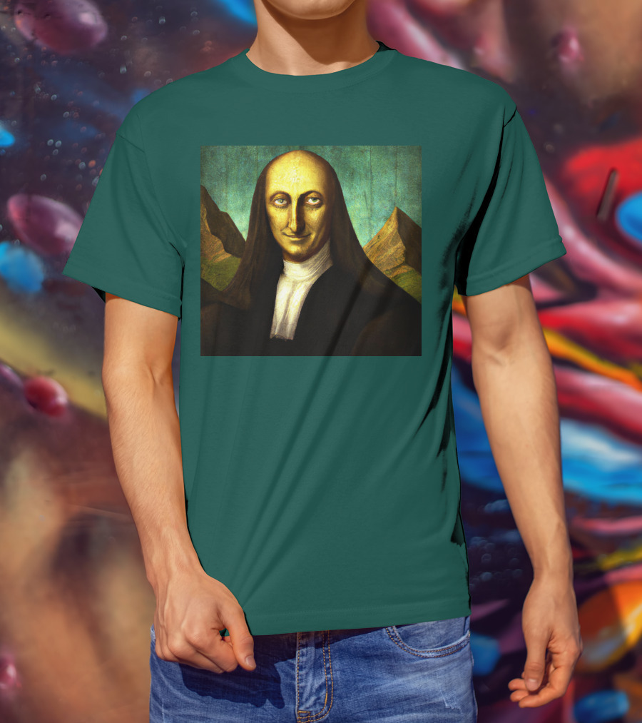 Sphinx Mona Lisa Hybrid Mysterious Smile T-Shirt
