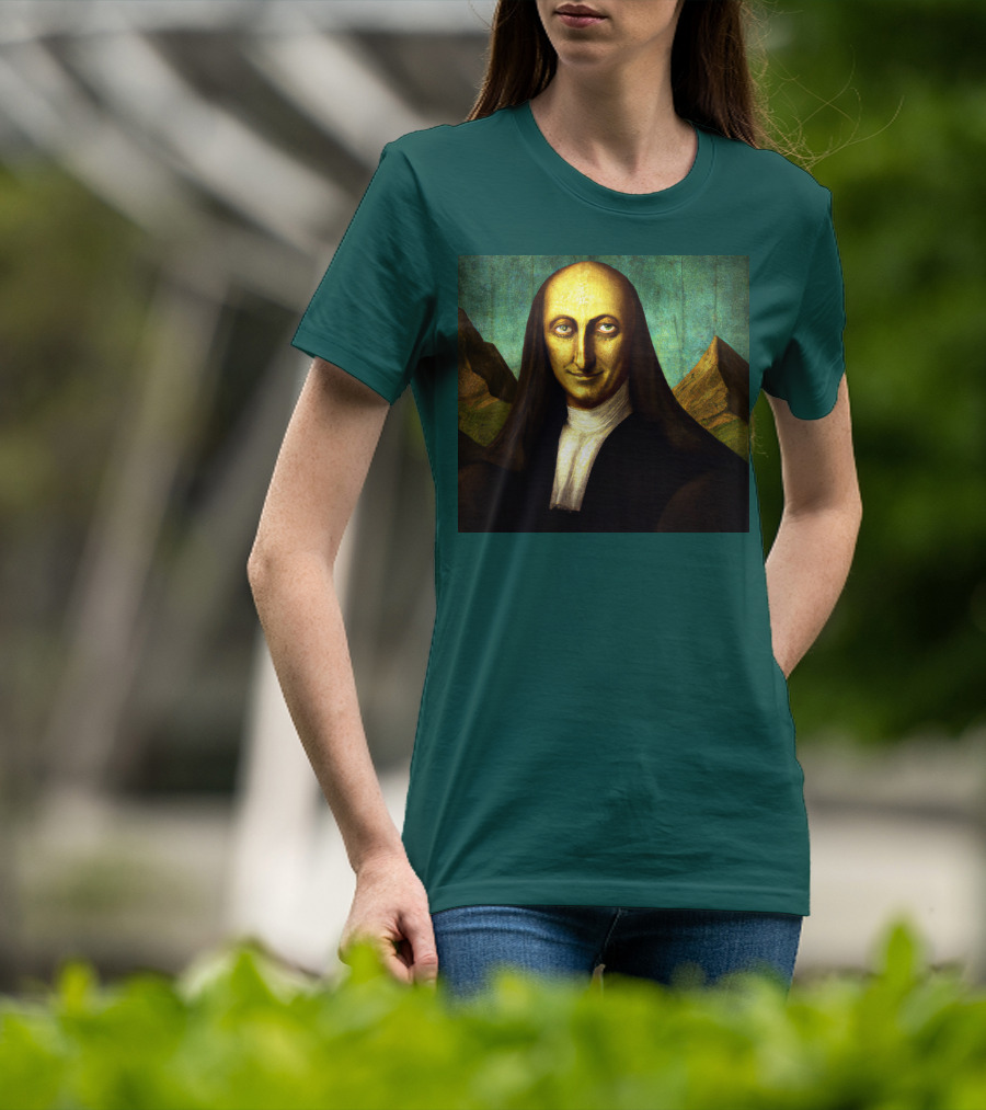 Sphinx Mona Lisa Hybrid Mysterious Smile T-Shirt