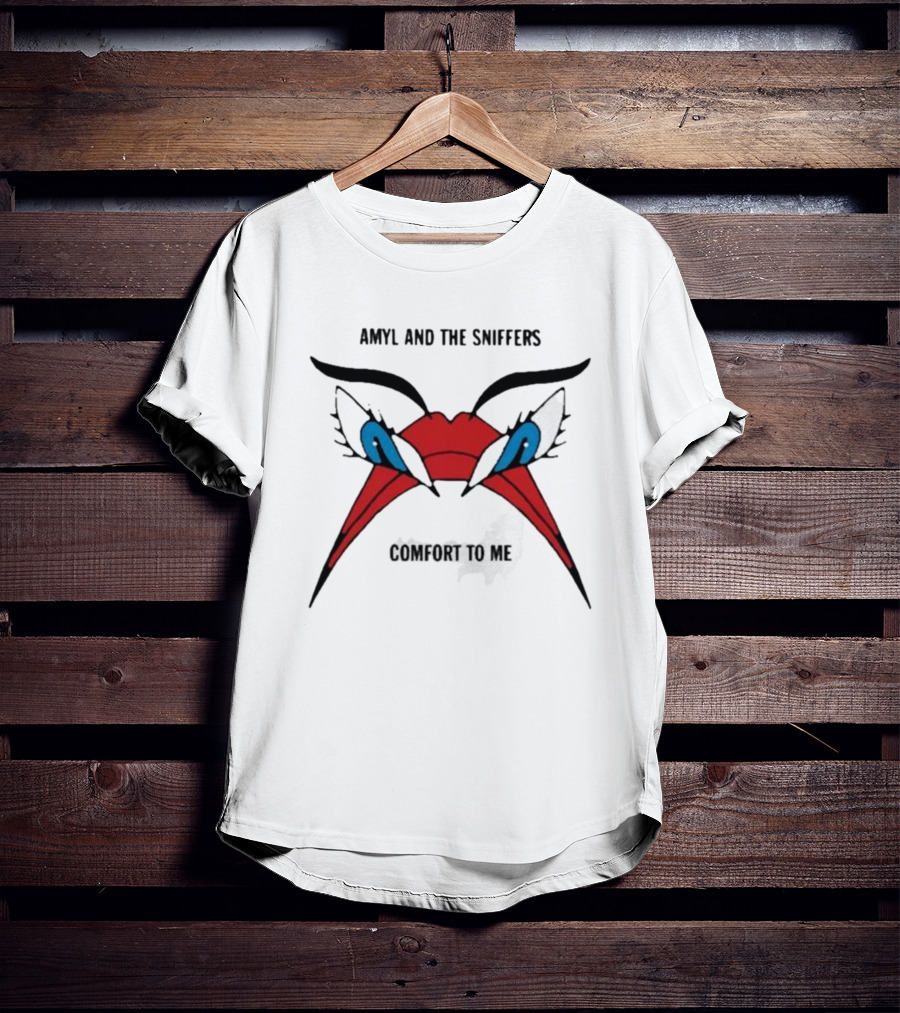 Amyl And The Sniffers Comfort To Me Red Eyes T-Shirt