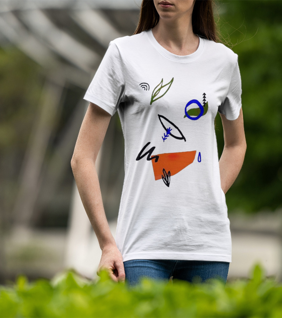 Goth Babe Abstract Aesthetic T-Shirt