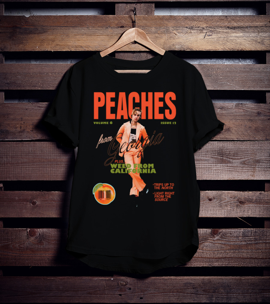 PEACHES Volume 6 Issue 12 From Georgia Plus Weed From California T-Shirt
