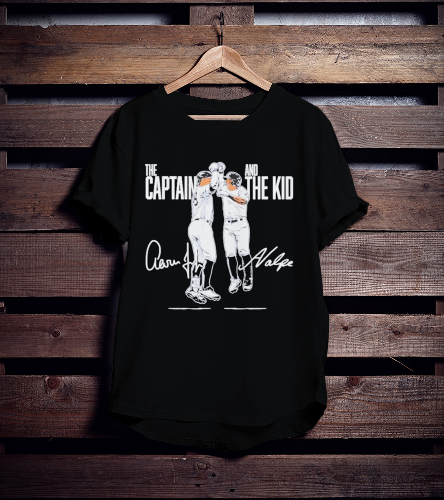 The Captain And The Kid Aaron Judge Volpe T-Shirt