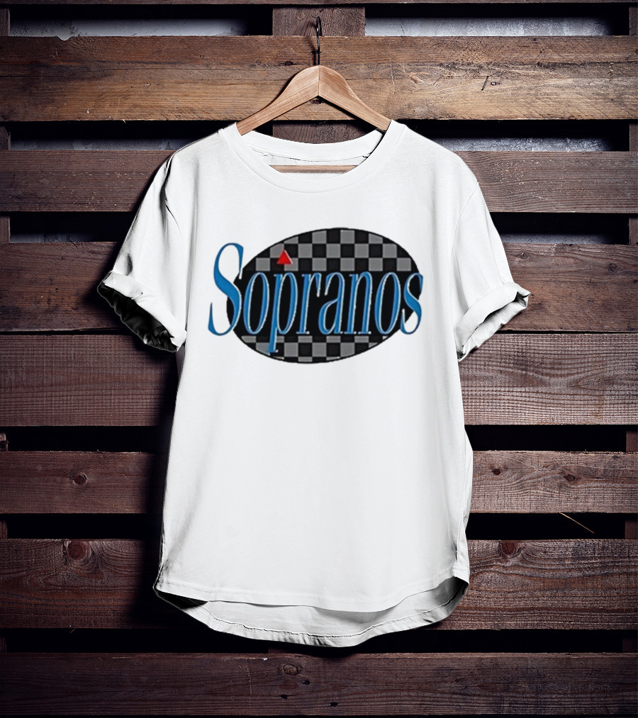 Seinpranos VIII Omwearta Seinfeld Soprano Checkerboard T-Shirt