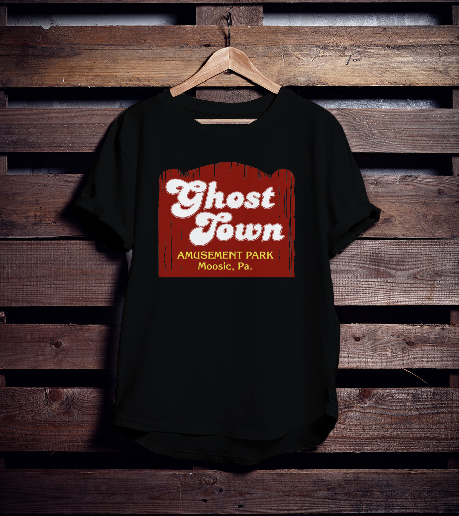 Ghost Town Amusement Park Moosic Pa T-Shirt