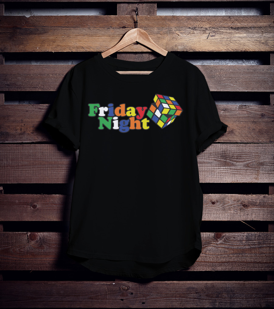 Friday Night Rubik's Cube T-Shirt