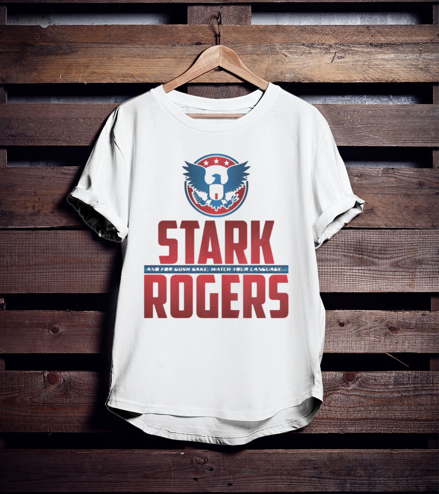 STARK ROGERS And For Bucky's Sake Watch Your Language T-Shirt