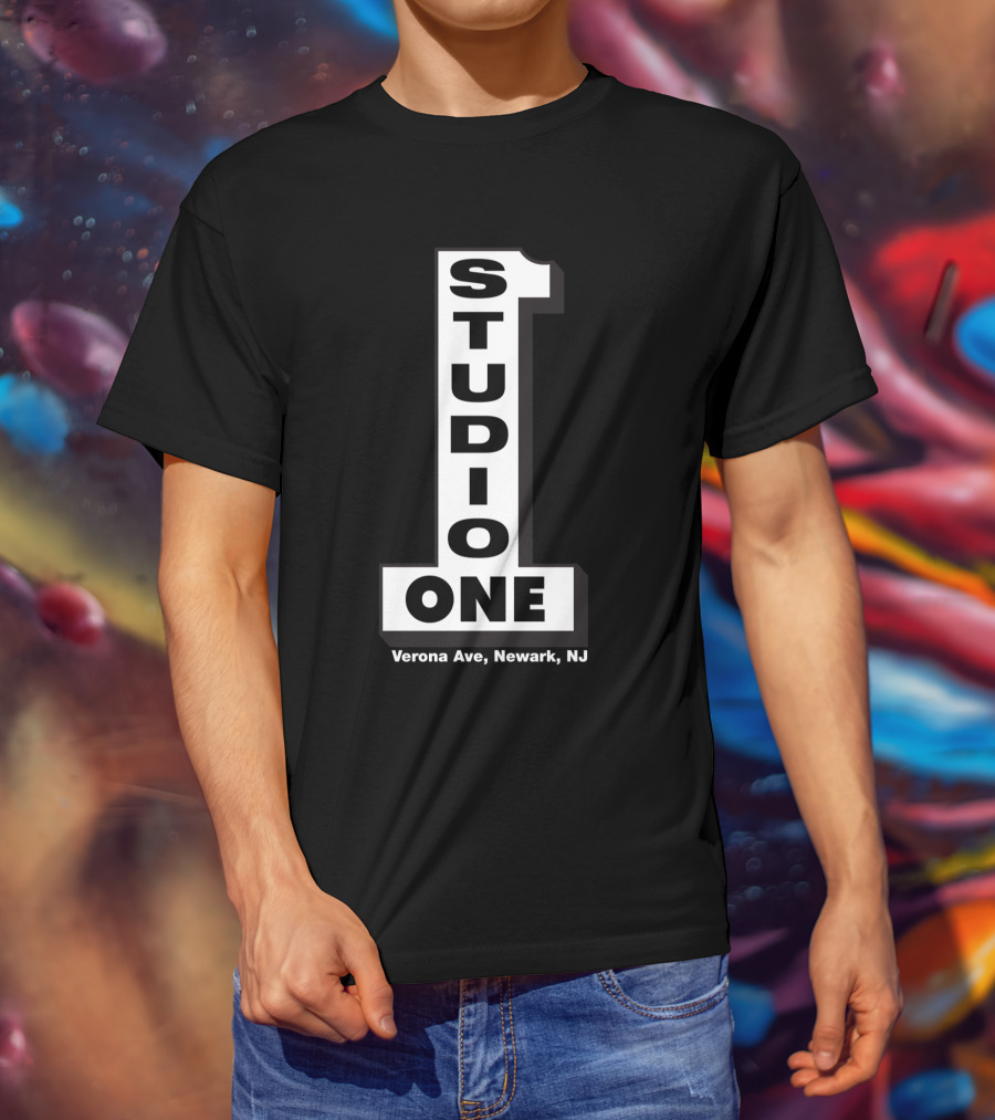 Studio One Verona Ave Newark NJ Rock Club T-Shirt