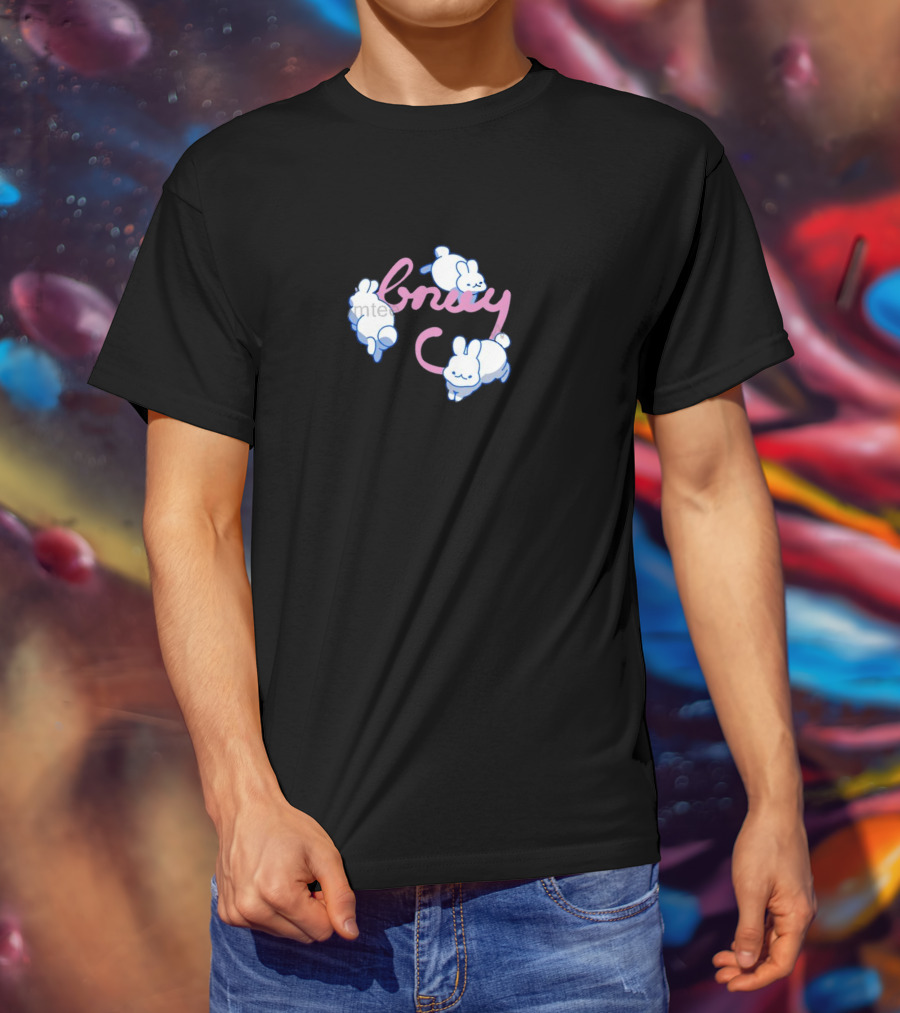 Hellomyc Bnuy Cute Bunny Trio T-Shirt