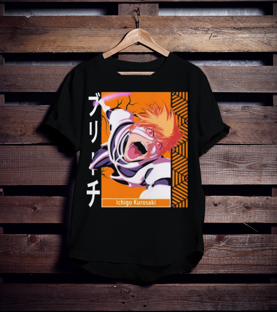 Bleach Ichigo Kurosaki Anime Manga Character T-Shirt