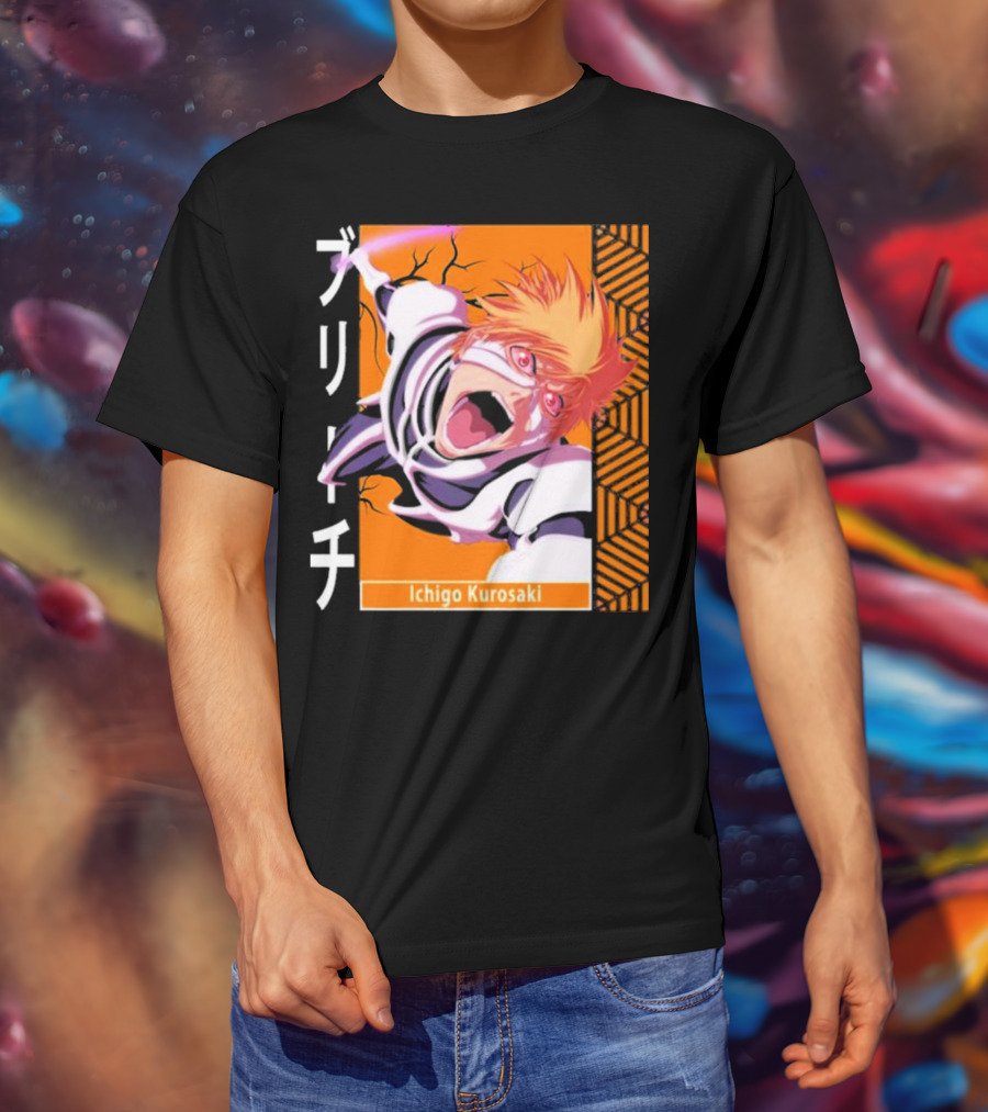 Bleach Ichigo Kurosaki Anime Manga Character T-Shirt