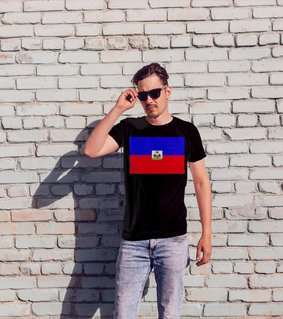 Haitian Flag Day Celebration With National Colors T-Shirt