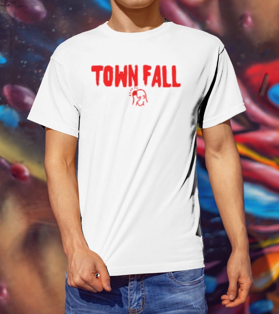 TOWN FALL TownFall Sketch Face T-Shirt