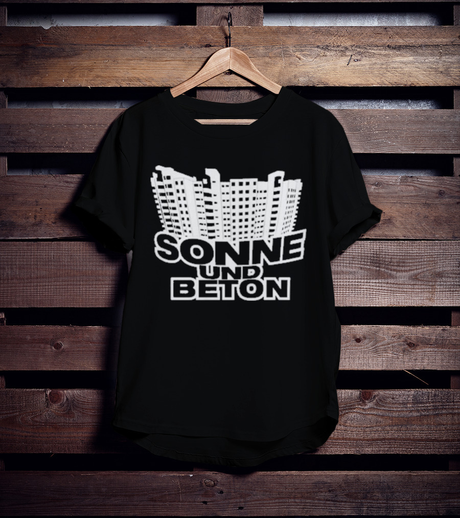 SONNE UND BETON Urban Concrete Architecture T-Shirt
