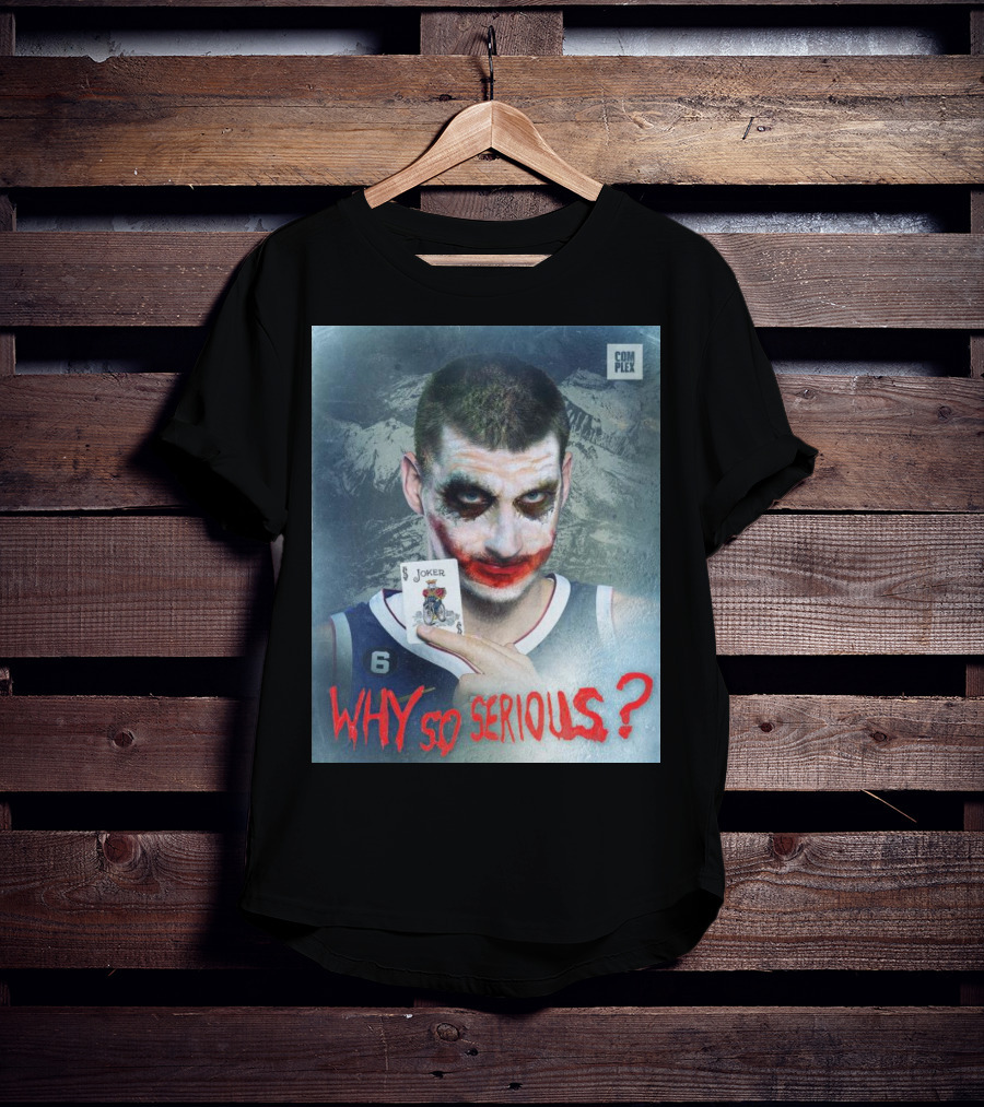 Complex Sports Why So Serious Nikola Jokic Joker Card T-Shirt