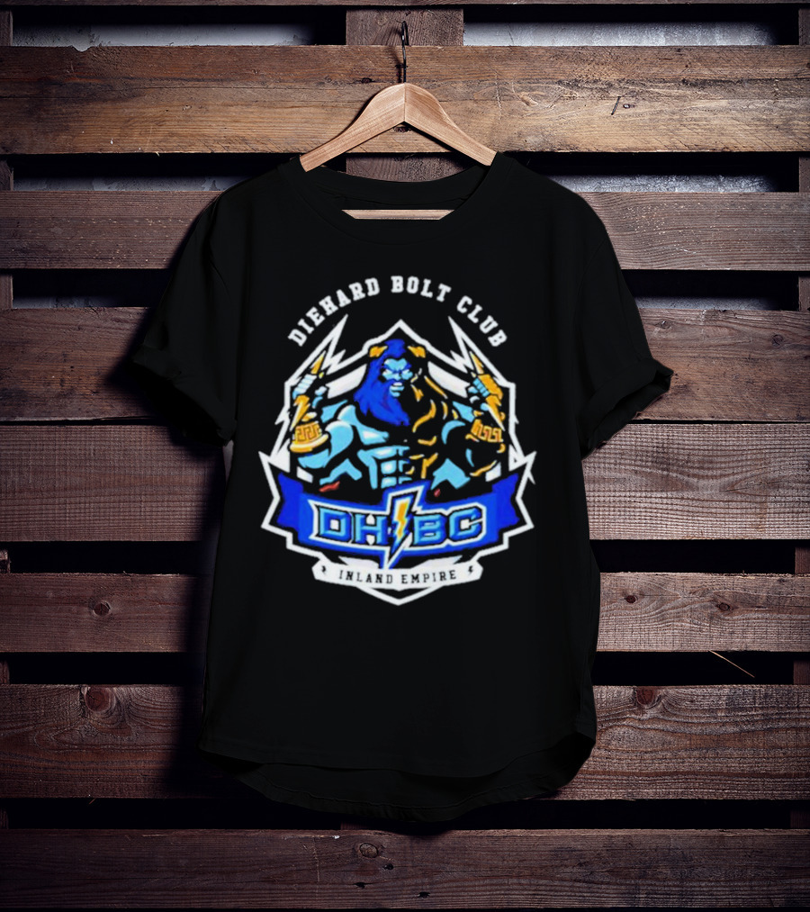Diehard Bolt Club DHBC Inland Empire T-Shirt