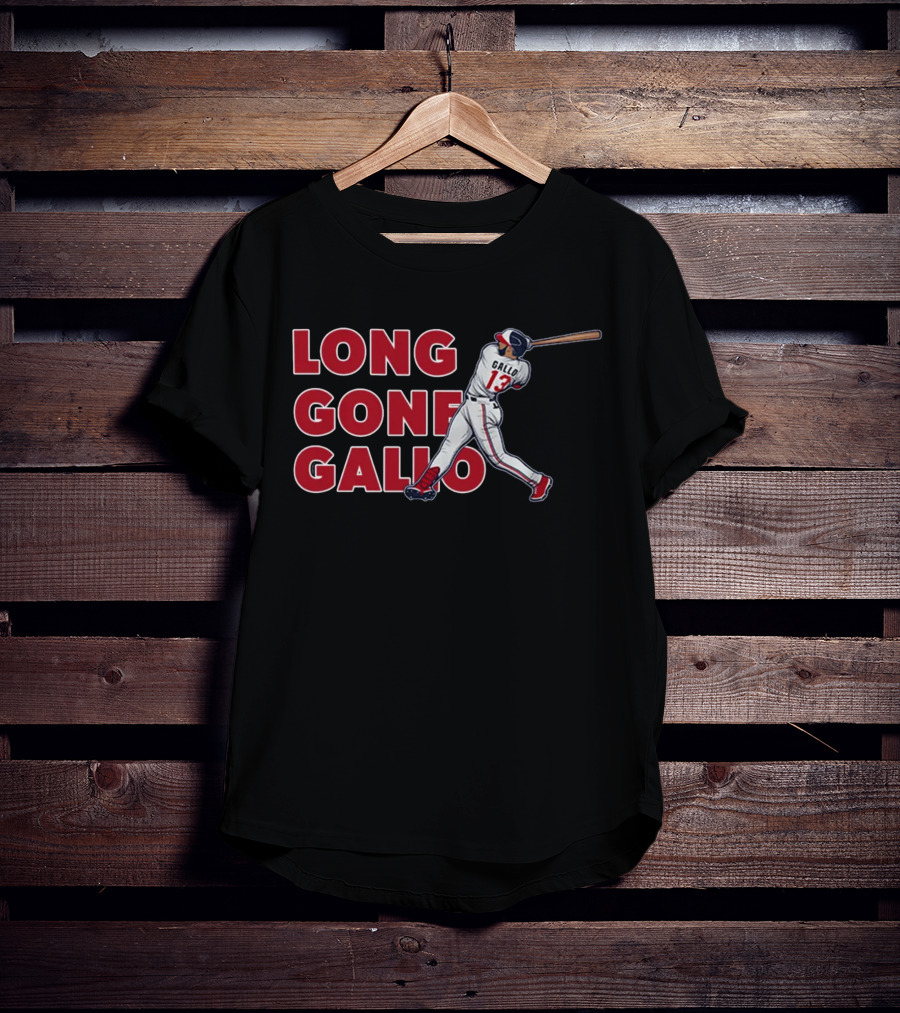 Long Gone Gallo Minnesota Baseball Player Number 13 T-Shirt