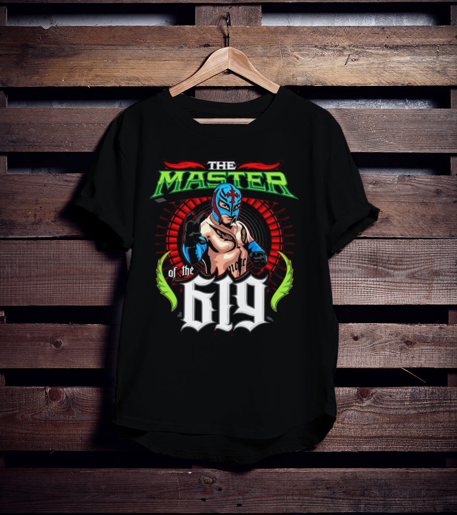 The Master Of The 619 Rey Mysterio Iconic Wrestling T-Shirt