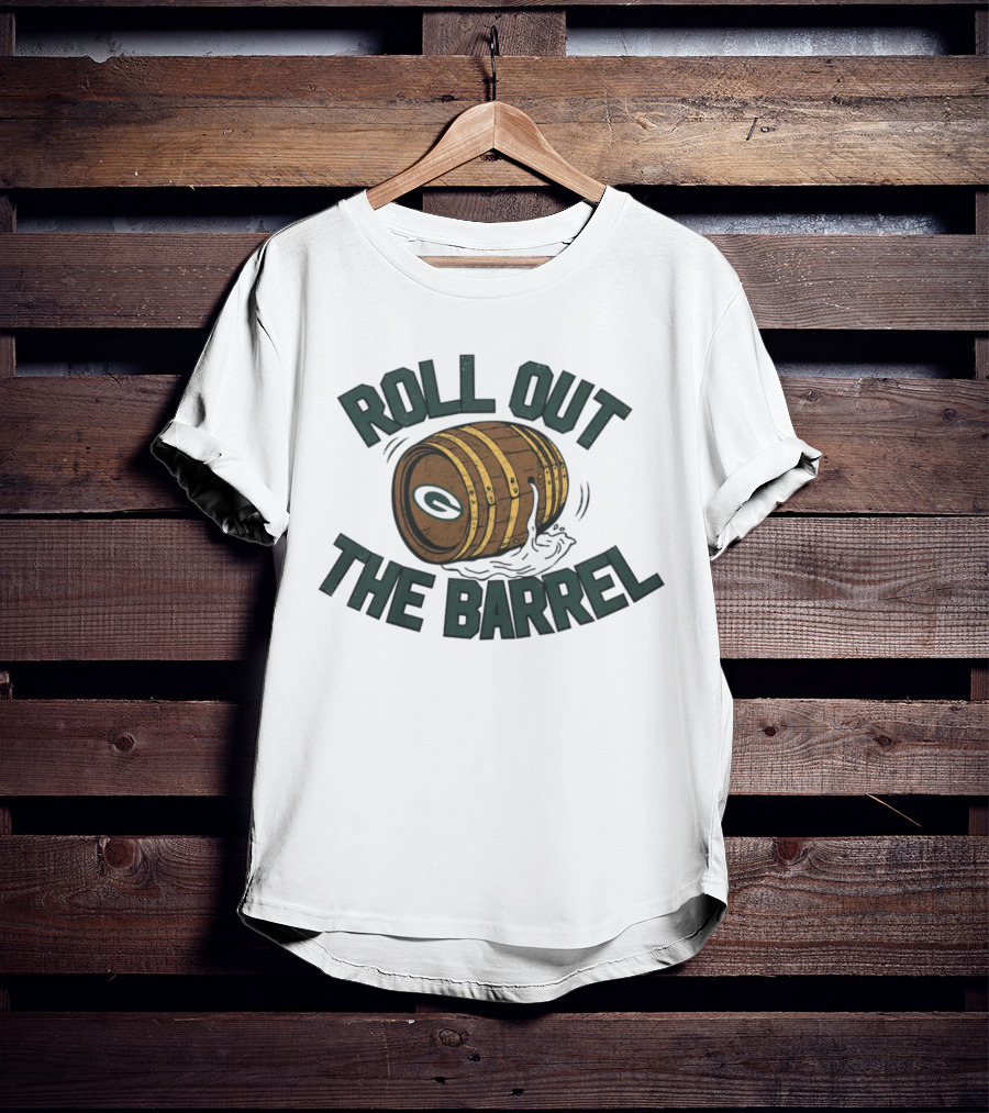 Packers Pro Shop Roll Out The Barrel Packers T-Shirt