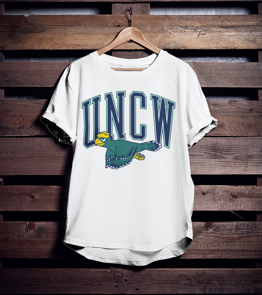 UNCW Flying Seahawk Logo College Spirit T-Shirt