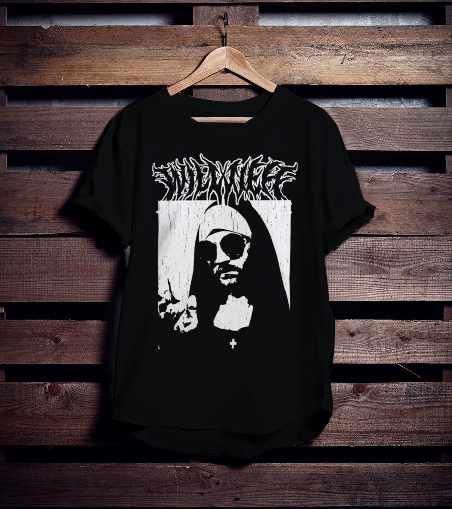 Will Neff Blasphemous Nun Parody Merch T-Shirt
