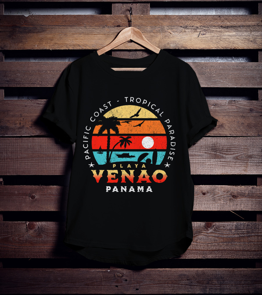 Pacific Coast Tropical Paradise Playa Venao Panama T-Shirt
