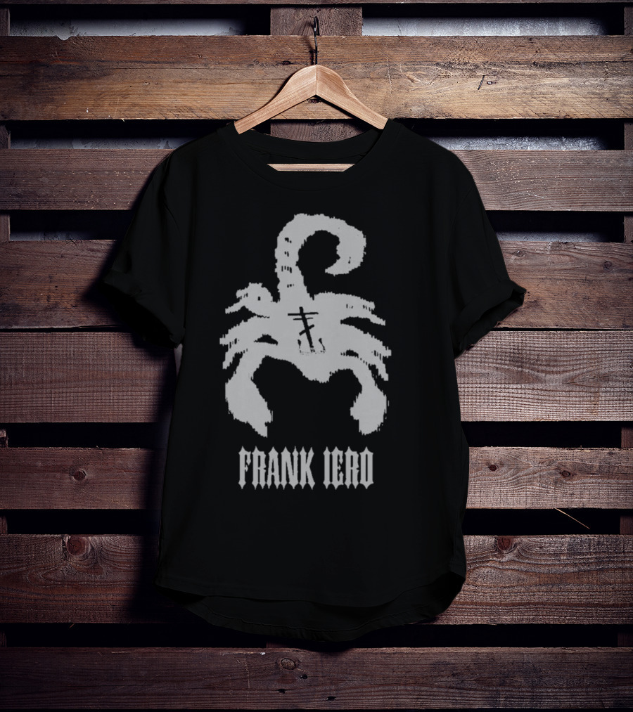 Frank Iero Scorpion With Cross T-Shirt