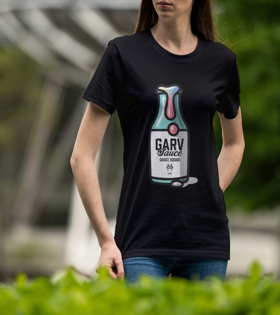 GARV Sauce Bottle Sauce Squad 12 OZ T-Shirt