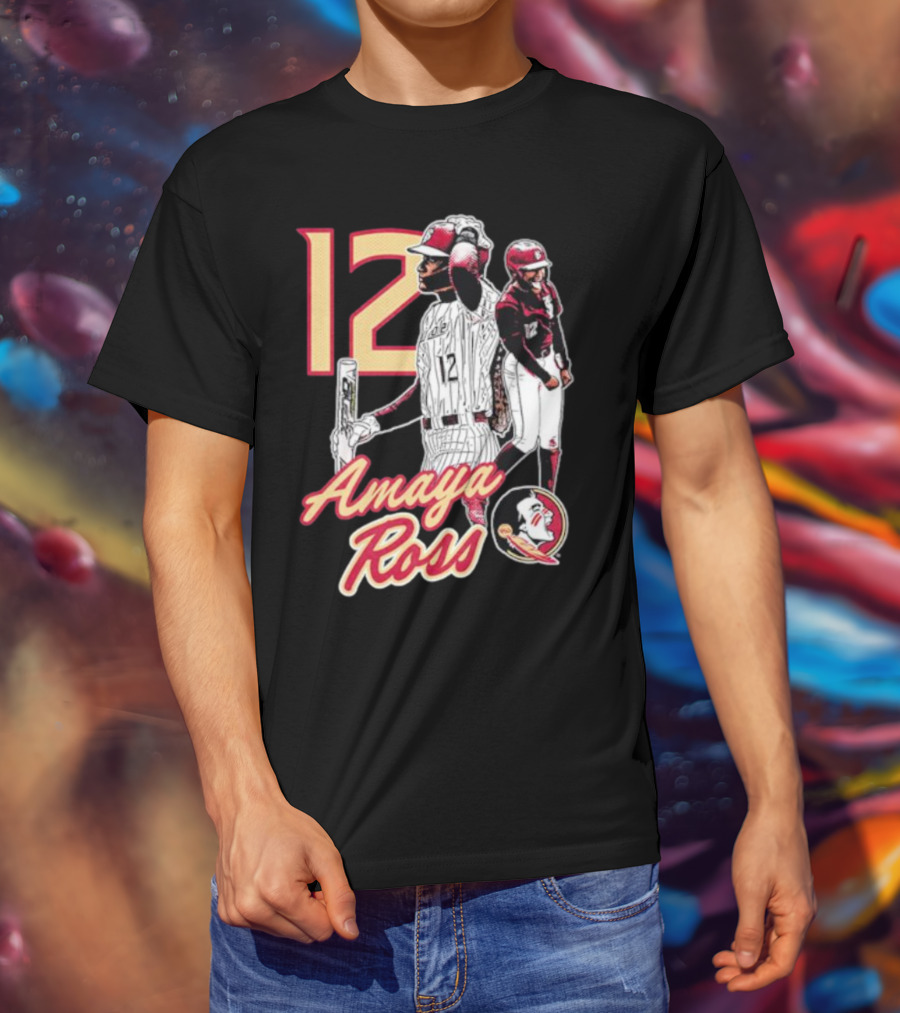 Amaya Ross 12 FSU CWS Bound T-Shirt