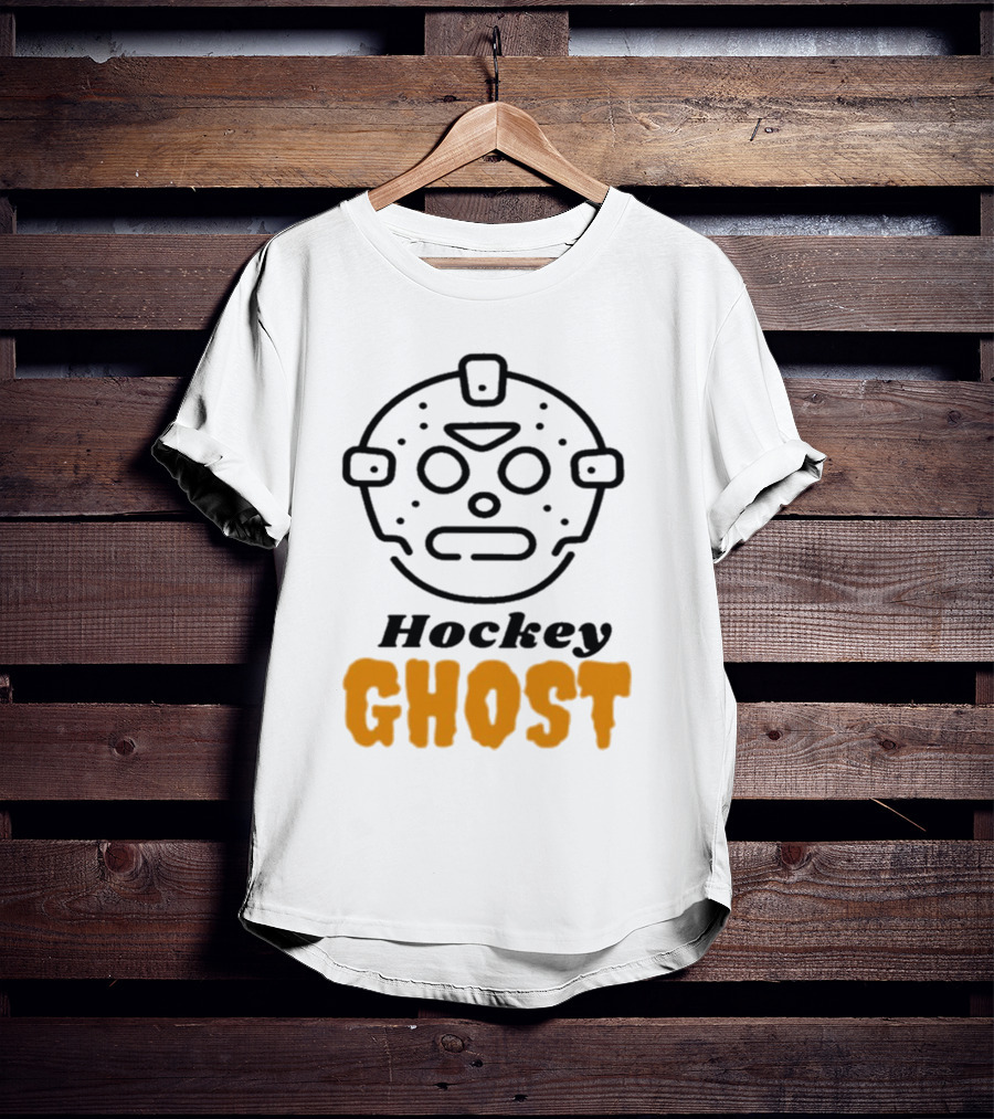 Hockey Ghost Mask Phantom Horror T-Shirt