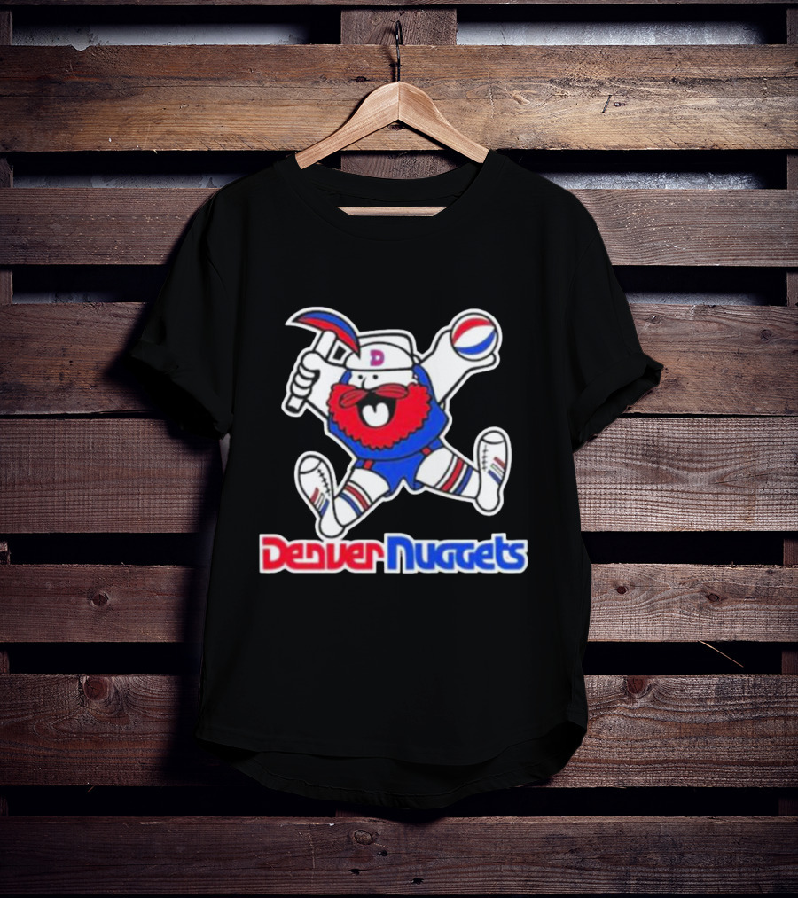 Denver Nuggets Mascot Mitchell And Ness Retro T-Shirt