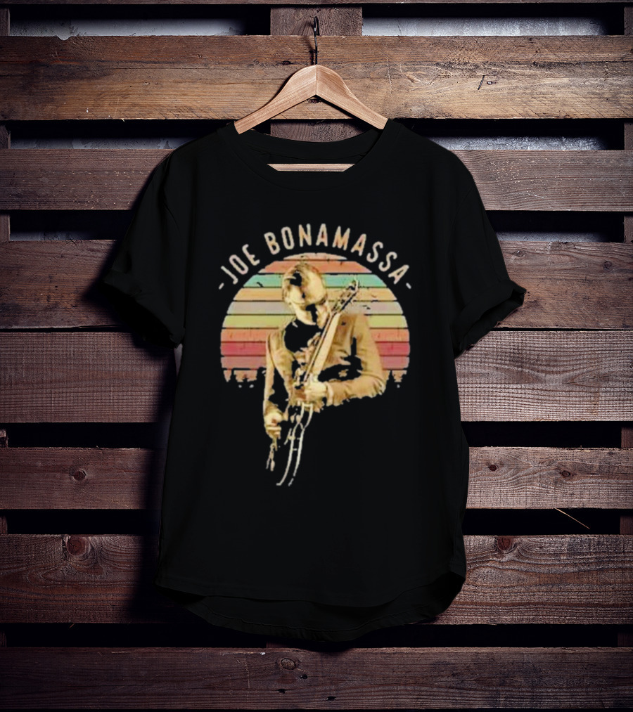Joe Bonamassa Vintage Sunset Guitar T-Shirt