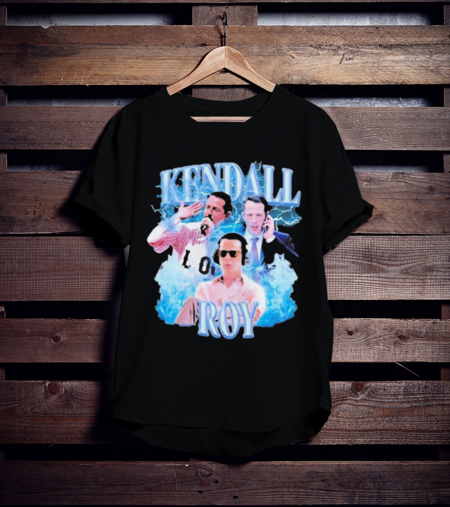 Kendall Roy Disgusting Brothers Iconic Character Moments Electric Blue T-Shirt