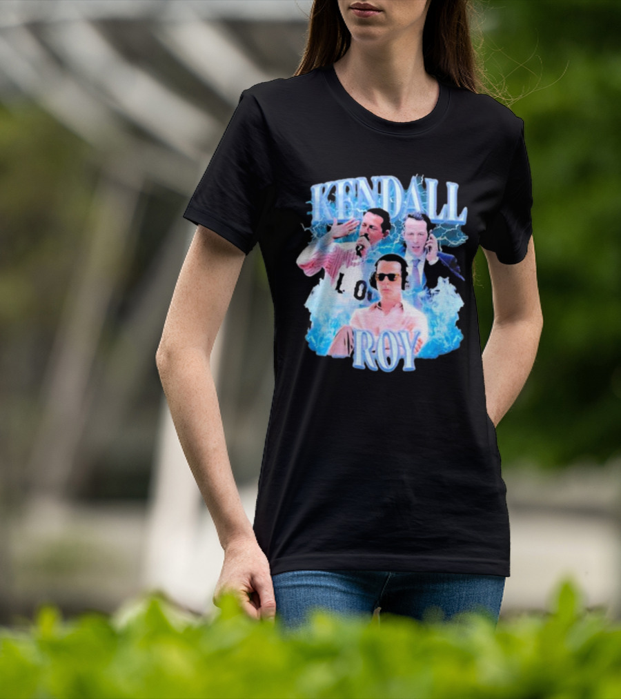 Kendall Roy Disgusting Brothers Iconic Character Moments Electric Blue T-Shirt