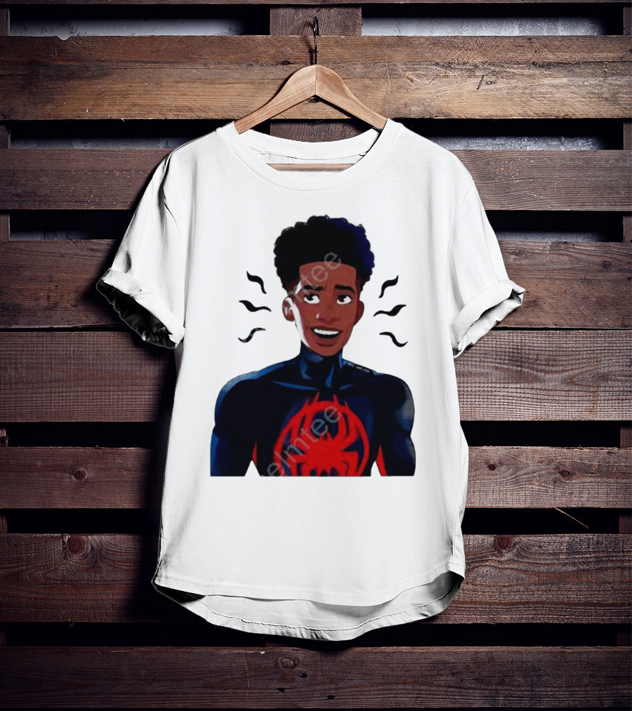 Spider Fam Charms Miles Across The Spider Verse T-Shirt