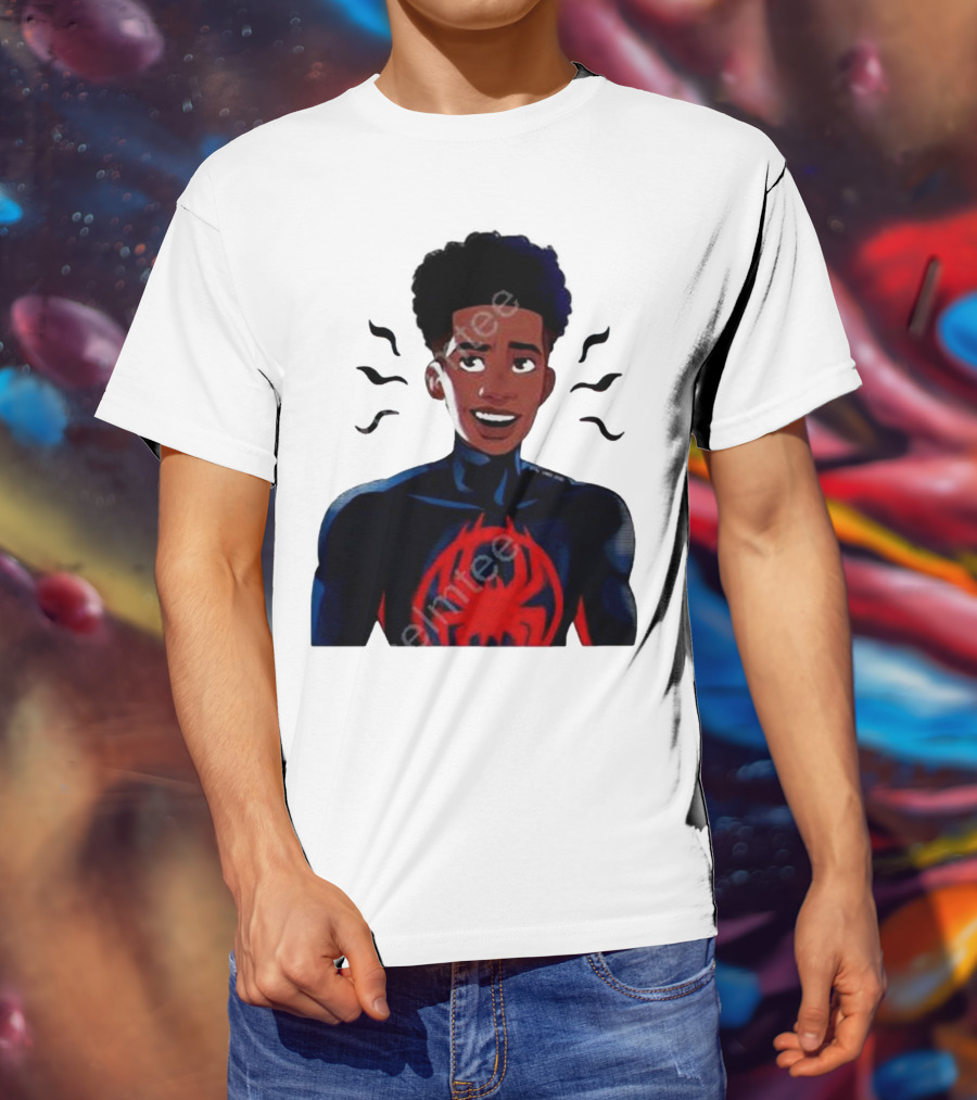 Spider Fam Charms Miles Across The Spider Verse T-Shirt