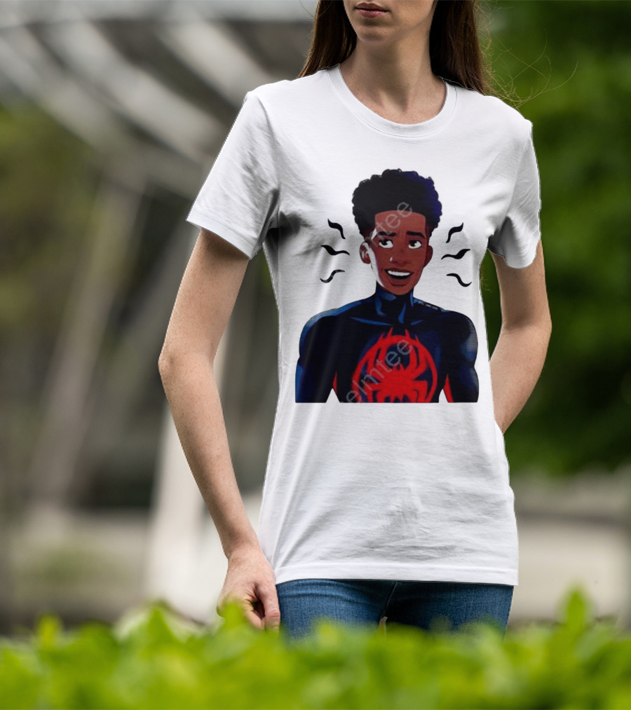 Spider Fam Charms Miles Across The Spider Verse T-Shirt