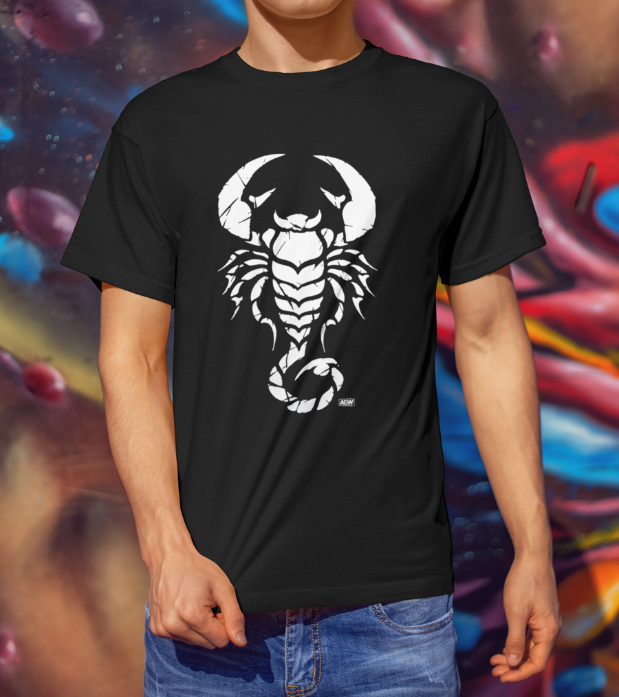 All Elite Wrestling AEW Sting Scorpion Emblem T-Shirt