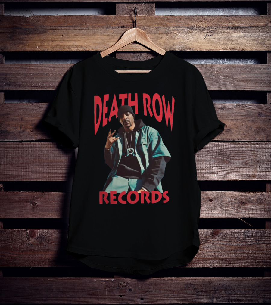 Death Row Records Crooks And Castles West Side Snoop T-Shirt